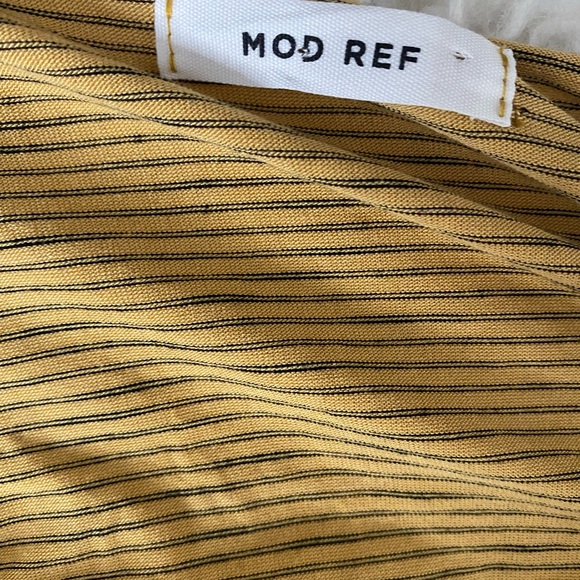 Mod Ref everyday stripes modal Tee YELLOW - Picture 8 of 10